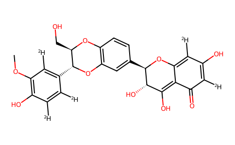 Silibinin-d5 1329802-47-2